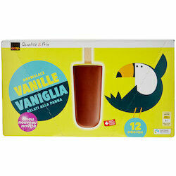 Bâtonnets de glace à la vanille 12 pièces 684ml