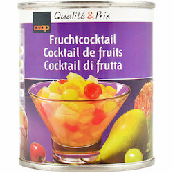 Cocktail de fruits en conserve 140g