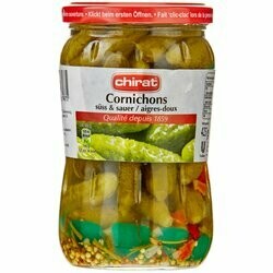 Chirat Cornichons Sweet & Sour 205g