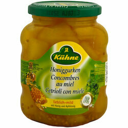 Kühne Cornichons au miel 215g