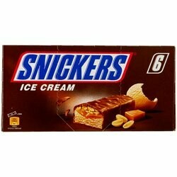 Snickers Barres glacées 6 pièces 318ml