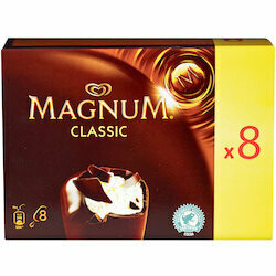 Magnum Bâtonnets de glace classiques 8 pièces 880ml