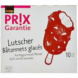 Bâtonnets glacées à la vanille &amp; amandes 10x120ml 1200ml