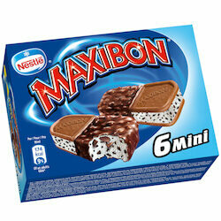 Nestlé Mini sandwiches glacés Maxibon 6 pièces 510ml