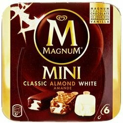 Magnum Mini Classic Mix bâtonnets glacés 6 pièces 330ml