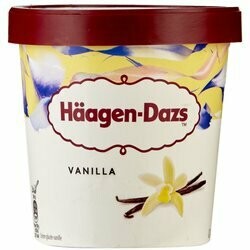Häagen Dazs Glace Vanilla 460ml