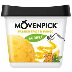 Mövenpick Délices de fruits Crème glacée fruit de la passion &amp; mangue 900ml