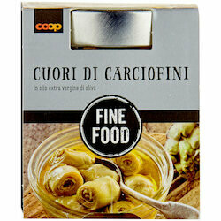 Fine Food C?urs d'artichauts à l'huile Cuori di Carciofini 110g