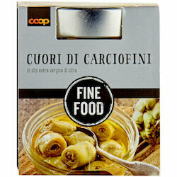 Fine Food C?urs d&#39;artichauts à l&#39;huile Cuori di Carciofini 110g