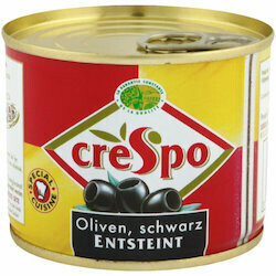 Crespo Olives noires dénoyautées 85g
