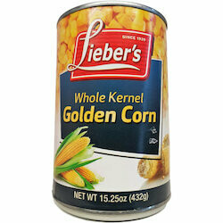 Lieber&#39;s Grains de maïs kasher en conserve 432g
