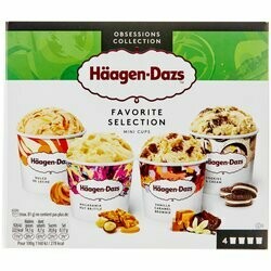 Häagen Dazs Fav. Collection 4x95ml 380ml