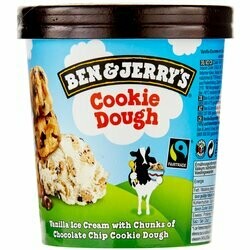 Ben&amp;Jerry&#39;s Fairtrade Glace Cookie Dough 465ml
