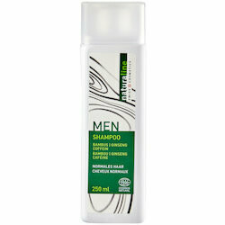 Naturaline Men Shampooing au bambou, ginseng &amp; caféine 250ml