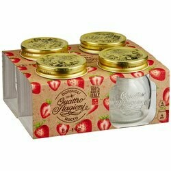 Quattro Stagioni Bocaux confiture 250ml 4 pièces