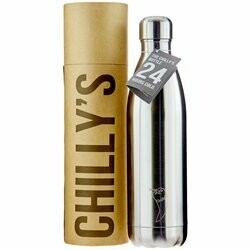 Chilly&#39;s Bouteille isolante argentée 500ml