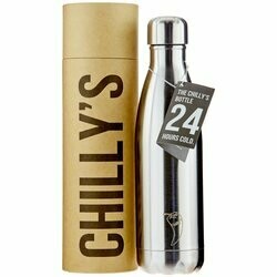 Chilly's Bouteille isolante argentée 500ml