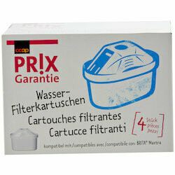 Prix Garantie Cartouches filtres 4 pièces