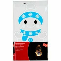 Lampe de nuit bonhomme de neige 19