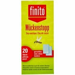 Finito Plaques anti-moustiques 20 pièces