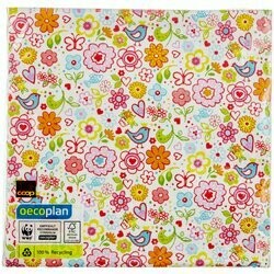 Oecoplan Serviettes en papier Sweet Gar FSC 33cm 20 pièces