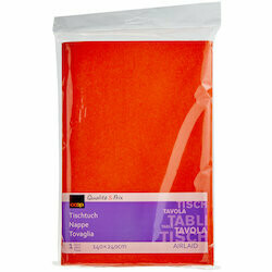 Nappe Airlaid orange 140x240cm