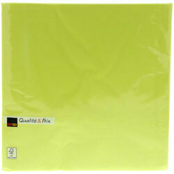 Inhouse Serviettes lime 50 pièces