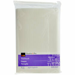 Nappe Airlaid blanche 140x240cm
