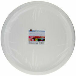 Assiettes rondes blanches 27cm