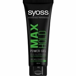 Syoss Gel coiffant pour cheveux Max Hold 250ml