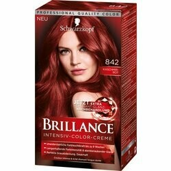 Brillance Teinture pour cheveux rouge cachemire C842 143ml