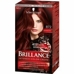 Brillance Teinture pour cheveux 872 rouge intense 143ml