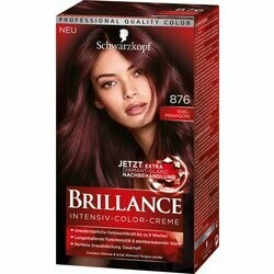 Brillance Teinture pour cheveux acajou 876 143ml