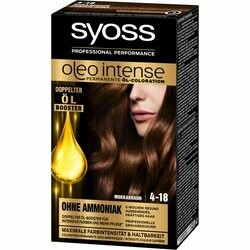 Syoss Teinture pour cheveux Oleo Intense 4-18 châtain 115ml
