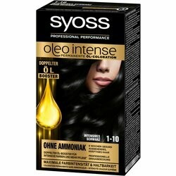 Syoss Teinture pour cheveux Oleo Intense 1-10 noir 115ml