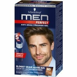 Gel colorant ton sur ton Men Perfect 60 Châtain naturel 80ml
