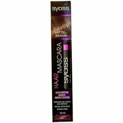 Syoss Haar Mascara marron moyen 16ml