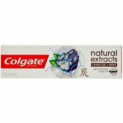Colgate Dentifrice Natural Extracts Charcoal & White 75ml