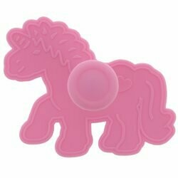Städter Emporte-pièce en plastique rose en forme de licorne