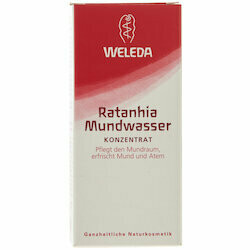 Weleda Eau dentaire Ratanhia concentrée 50ml