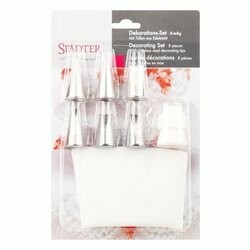 Städter Set de décoration douilles 8 pièces