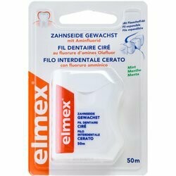 Elmex Fil dentaire ciré 50m