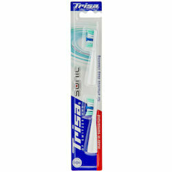 Trisa Brosses à dents Professional Sonic rechange 2 pièces