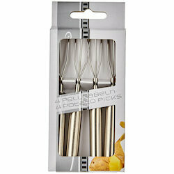 Fourchettes à pommes de terres inox 4 pièces