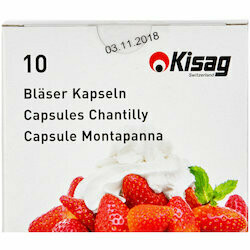 Kisag Capsules pour Émulsionneur 10 pièces