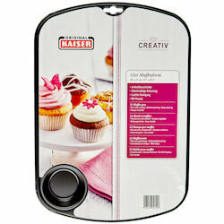 Kaiser Moule à muffins 12 pieces 12pce