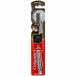 Colgate Total Brosse à dents 360 charbon actif assortis 1pce