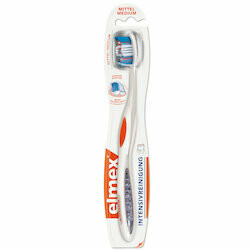 Elmex Brosse à dents nettoyage intense médium assortis 1pce