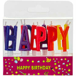 Bougies Happy Birthday