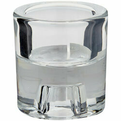 Bougeoirs en verre